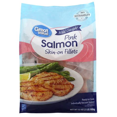 Salmon walmart - It takes between 8 and 10 minutes per inch of thickness to grill most types of fish, including salmon. The specific grilling time for salmon varies, based on the salmon’s thickness...